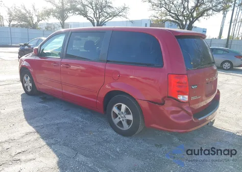 2013 Dodge Grand Caravan Sxt z USA, uszkodzony, nr VIN 2C4RDGCG1DR523262